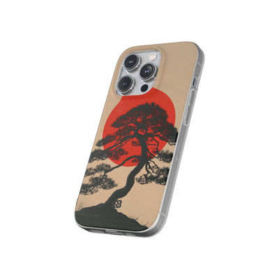Crimson Pine Solitude · Lite Phone Case for iPhone ·  Beige