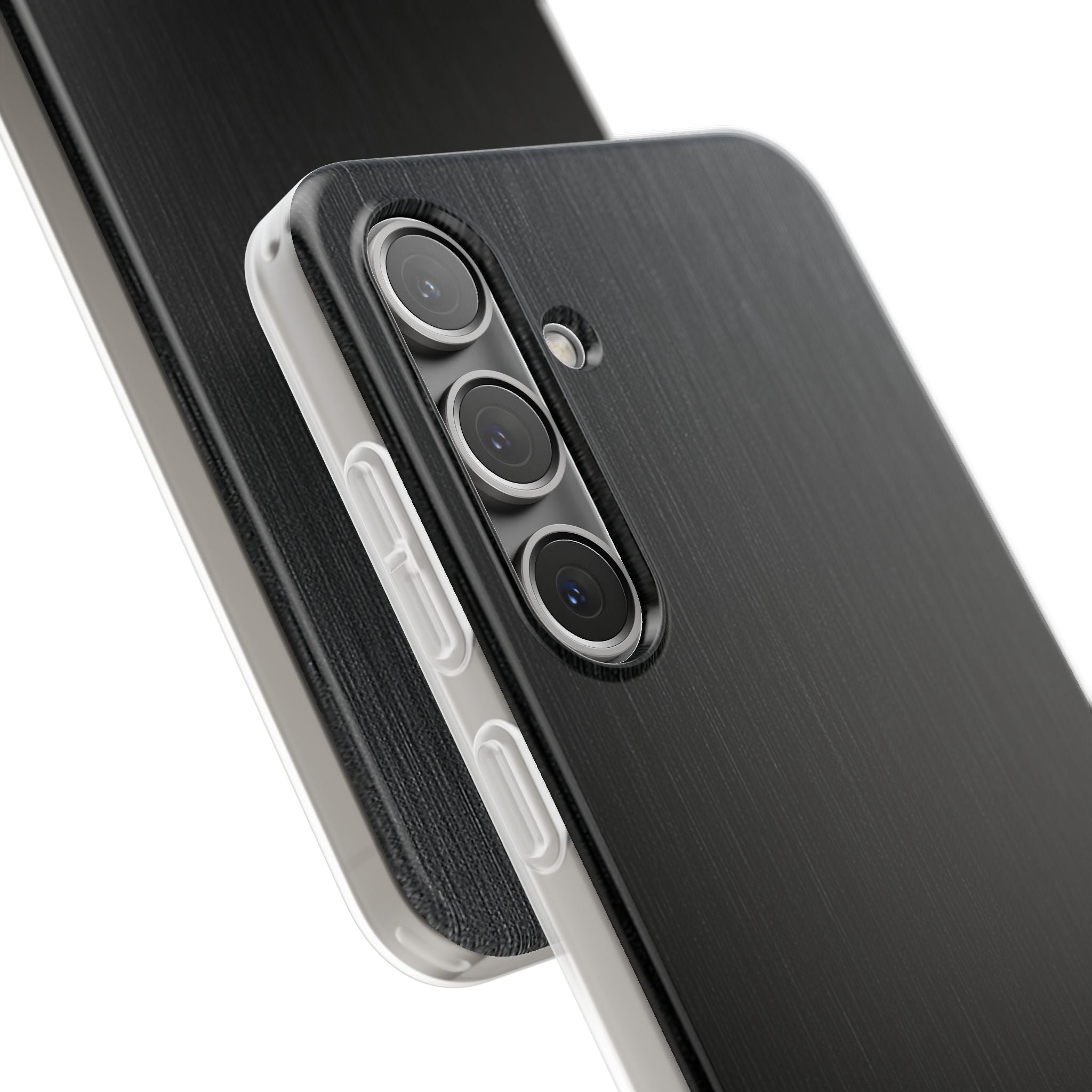 Black Lite Phone Case for Samsung - Brushed Obsidian Slate