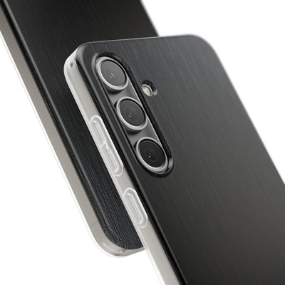 Black Lite Phone Case for Samsung - Brushed Obsidian Slate
