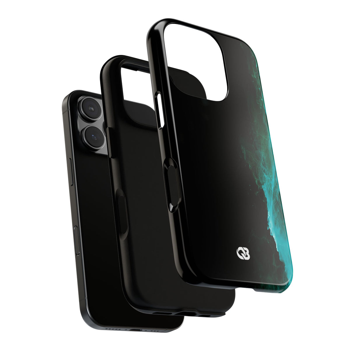 Luminous Plume · Tough Phone Case for iPhone · Teal