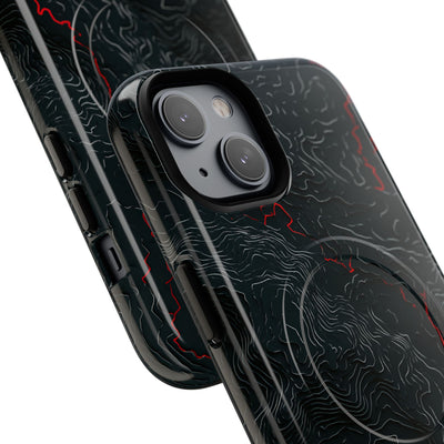 Crimson Rift · Tough 2.0 Magnetic Phone Case for iPhone · Black