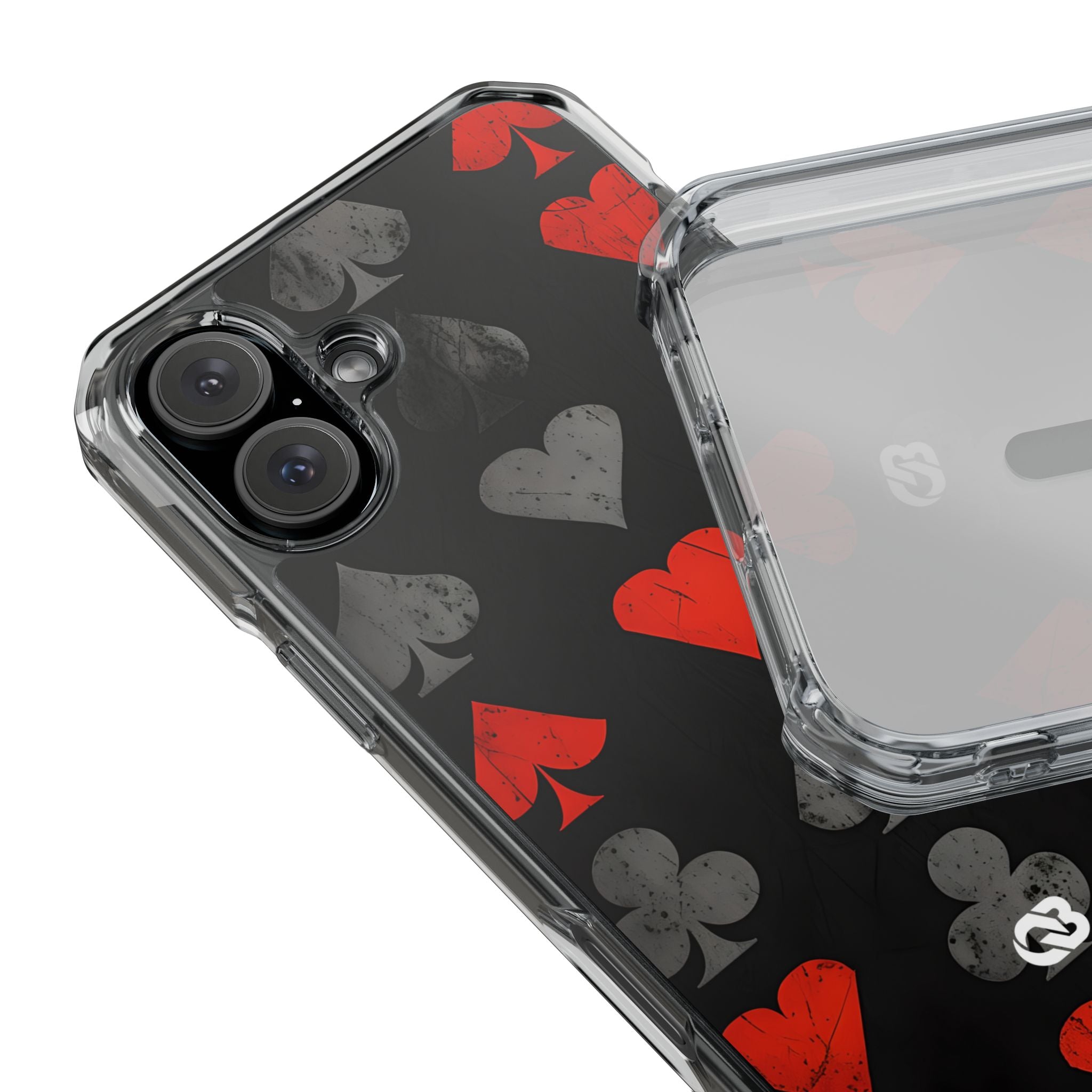 Crimson Ash Suits · Impact Hoesje voor iPhone · Magsafe