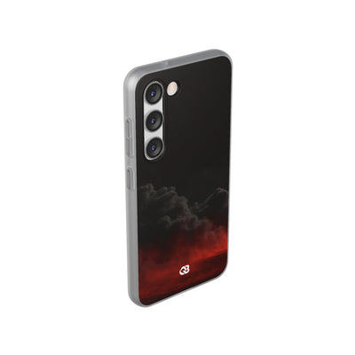 Crimson Fog Void · Lite Phone Case for Samsung · Black