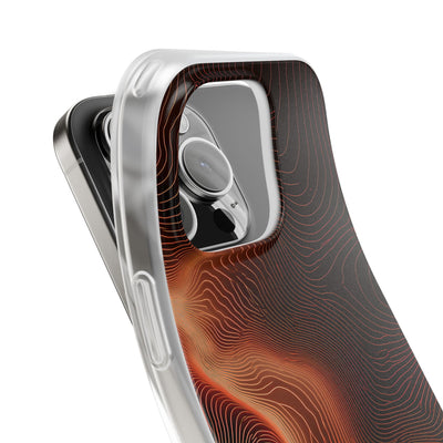 Caldera Ridge · Lite Phone Case for iPhone ·  Orange