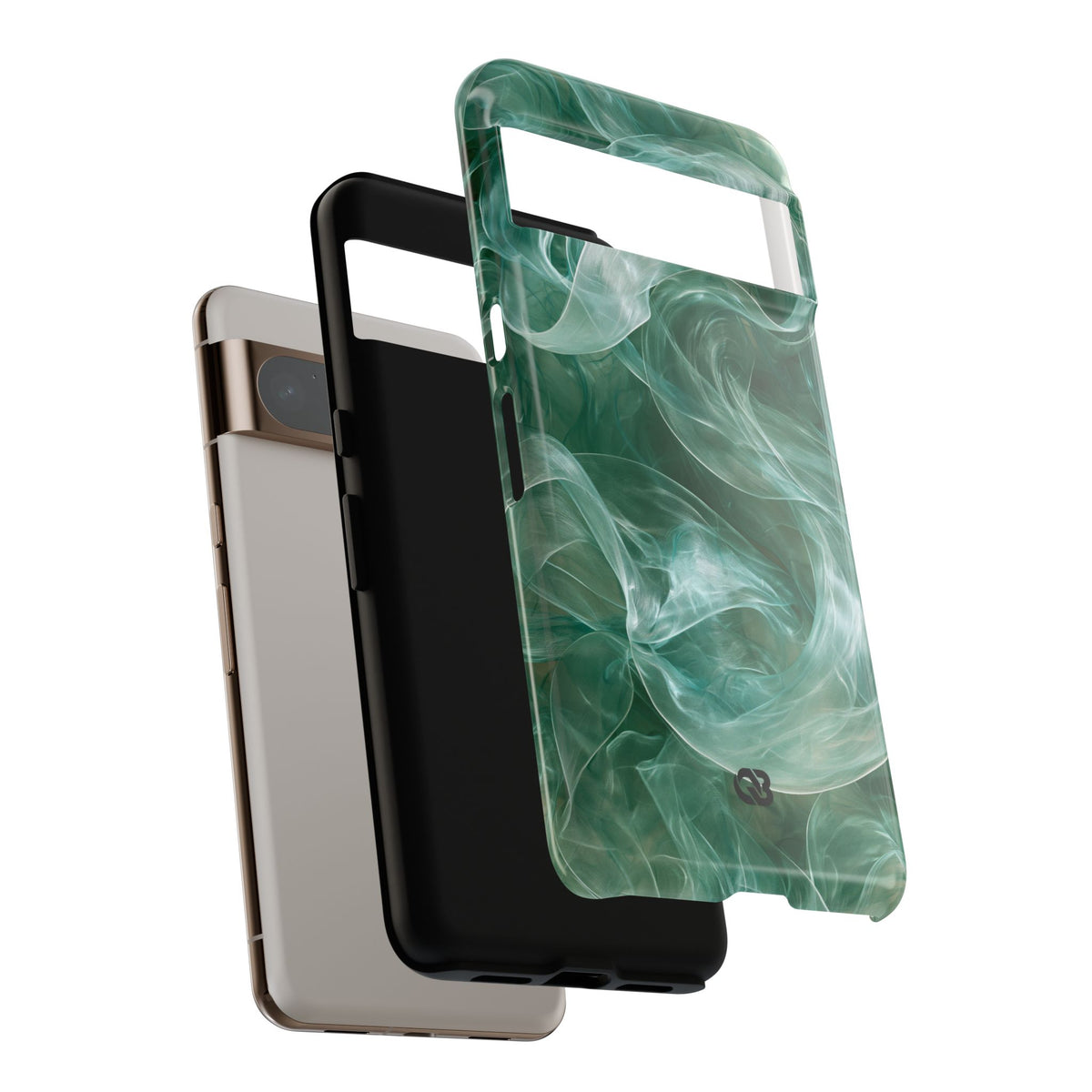 Translucent Aqua Flow · Tough Phone Case for Pixel ·  Teal