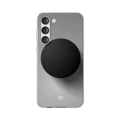 Grey Lite Phone Case for Samsung - Matte Onyx Sphere