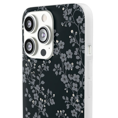 Nocturne Blossom Branch · Lite Phone Case for iPhone ·  Black