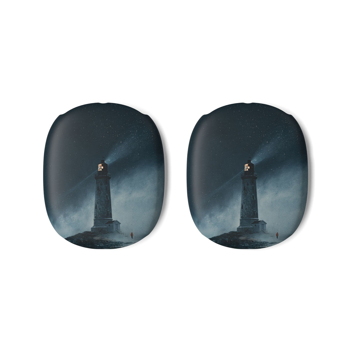 Nordic Coastal Beacon · Hard Case for AirPods Max · Blue