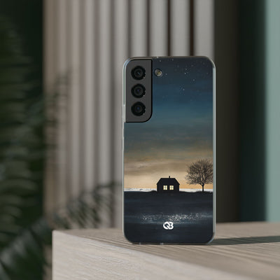 Midnight Cabin Glow · Soft Phone Case for Samsung