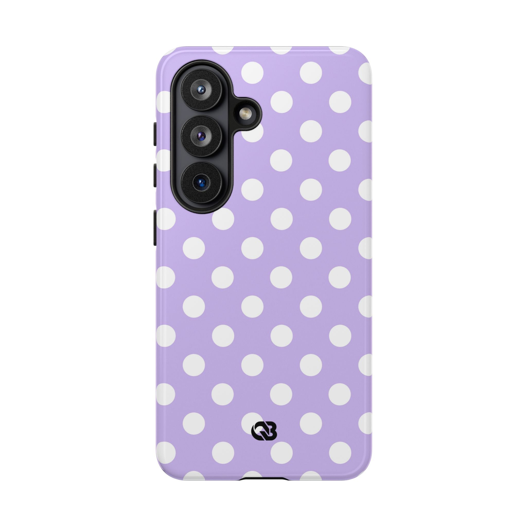 Lavender Polka Grid · Tough Θήκη για Samsung
