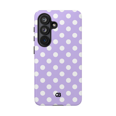 Lavender Polka Grid · Tough Θήκη για Samsung