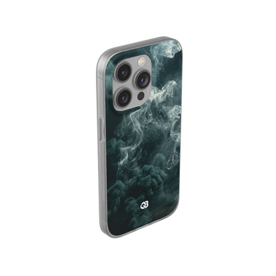 Luminescent Vapor Drift · Lite Phone Case for iPhone ·  Teal