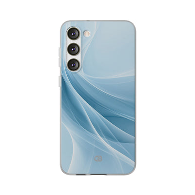Blue Lite Phone Case for Samsung - Arctic Silk Drift