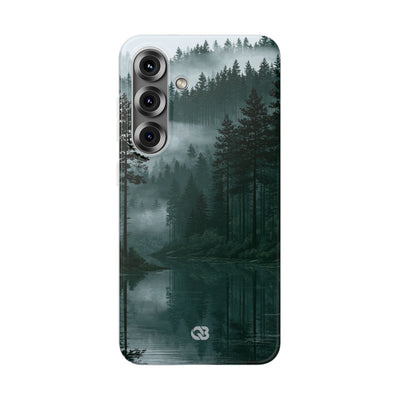 Green Lite Phone Case for Samsung - Misty Evergreen Mirror