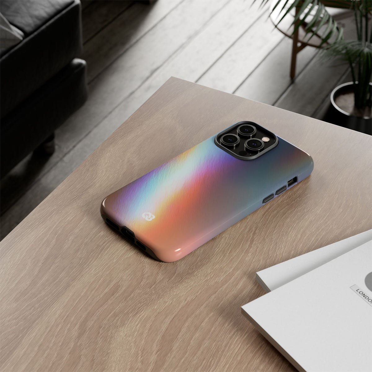 Prismatic Ray · Tough Phone Case for iPhone · Blue