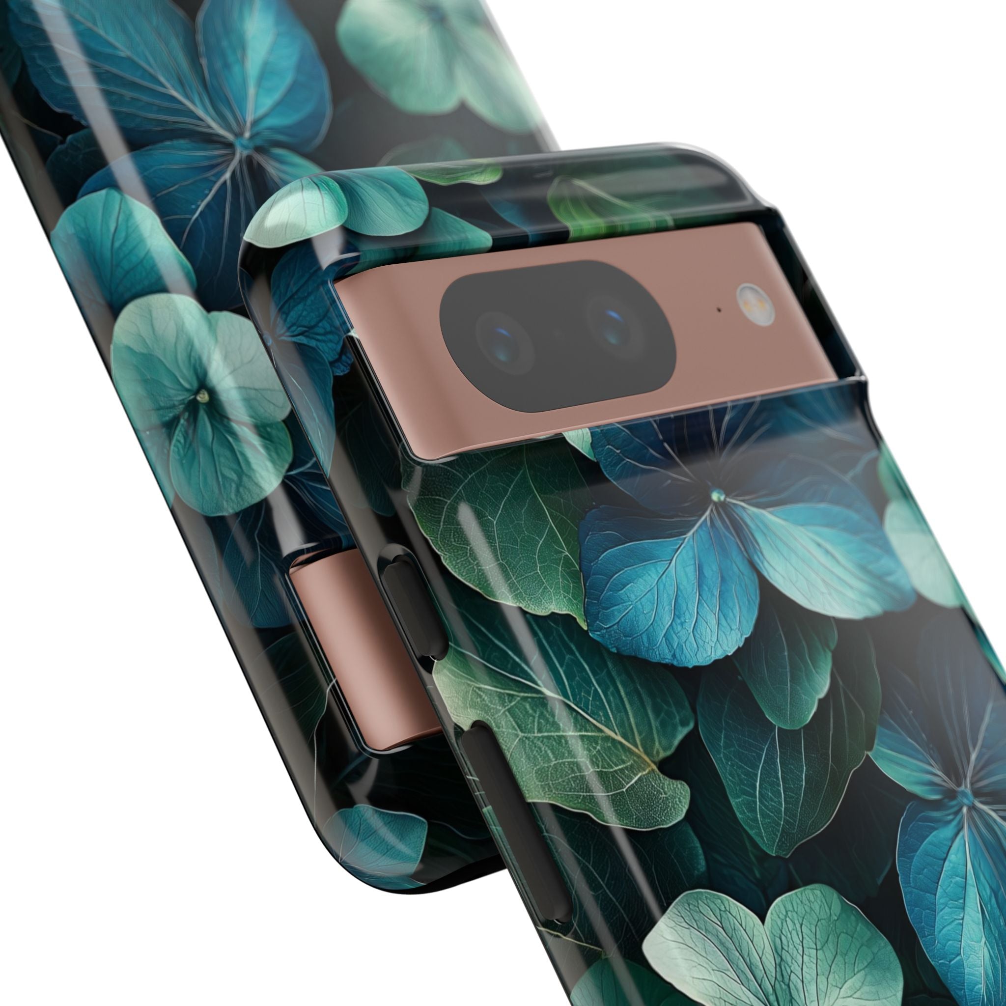 Pfirsichblüten-Cluster Google Pixel 8 Case - Tough