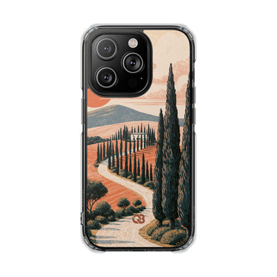 Orange Impact MagSafe Phone Case for iPhone - Terracotta Ridge Trail