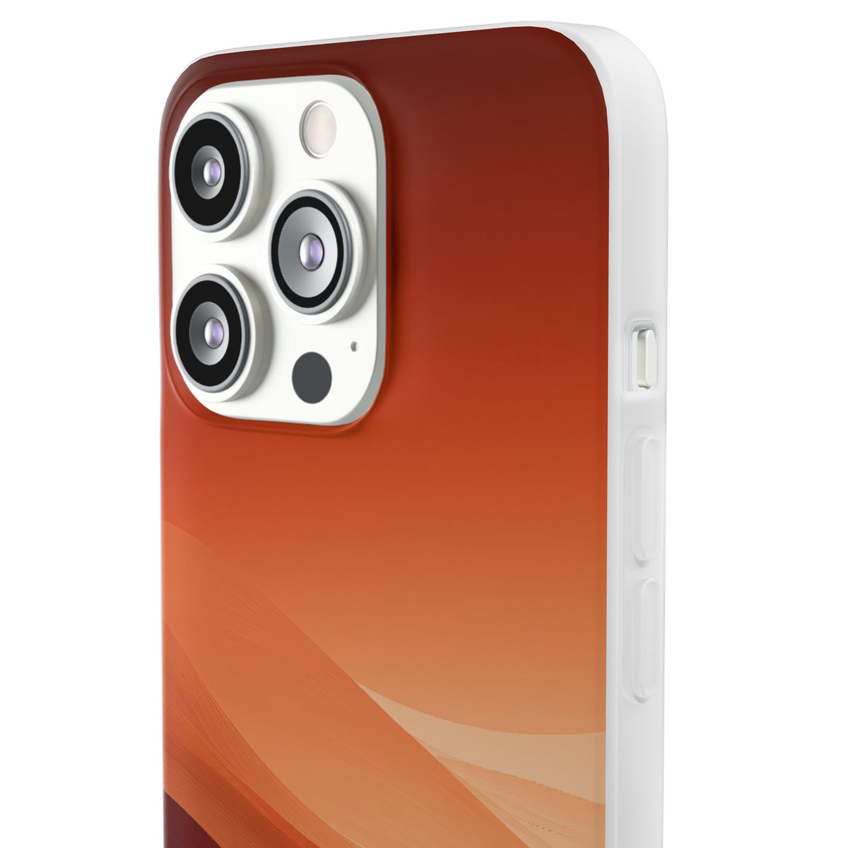 Terracotta Dune Ridges · Lite Phone Case for iPhone ·  Orange