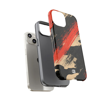 Urban Slash Camo · Tough Phone Case for iPhone · Black