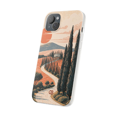 Orange Lite Phone Case for iPhone - Terracotta Ridge Trail
