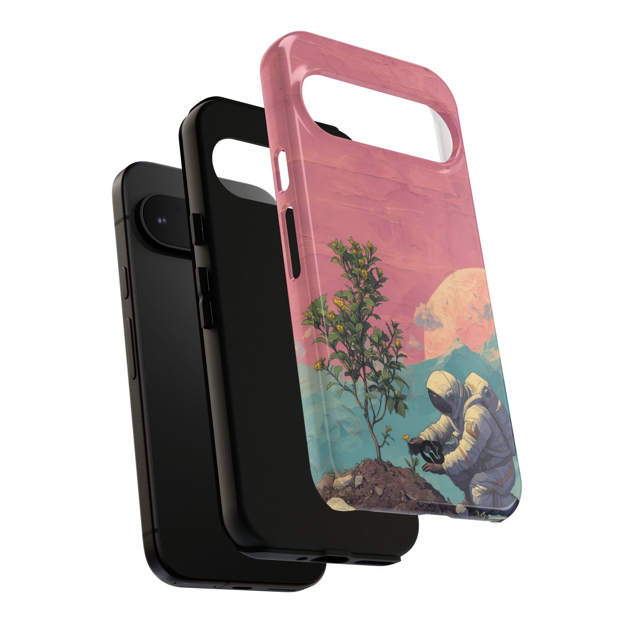 Lunare Pastellblüte · Tough Handyhülle für Google Pixel