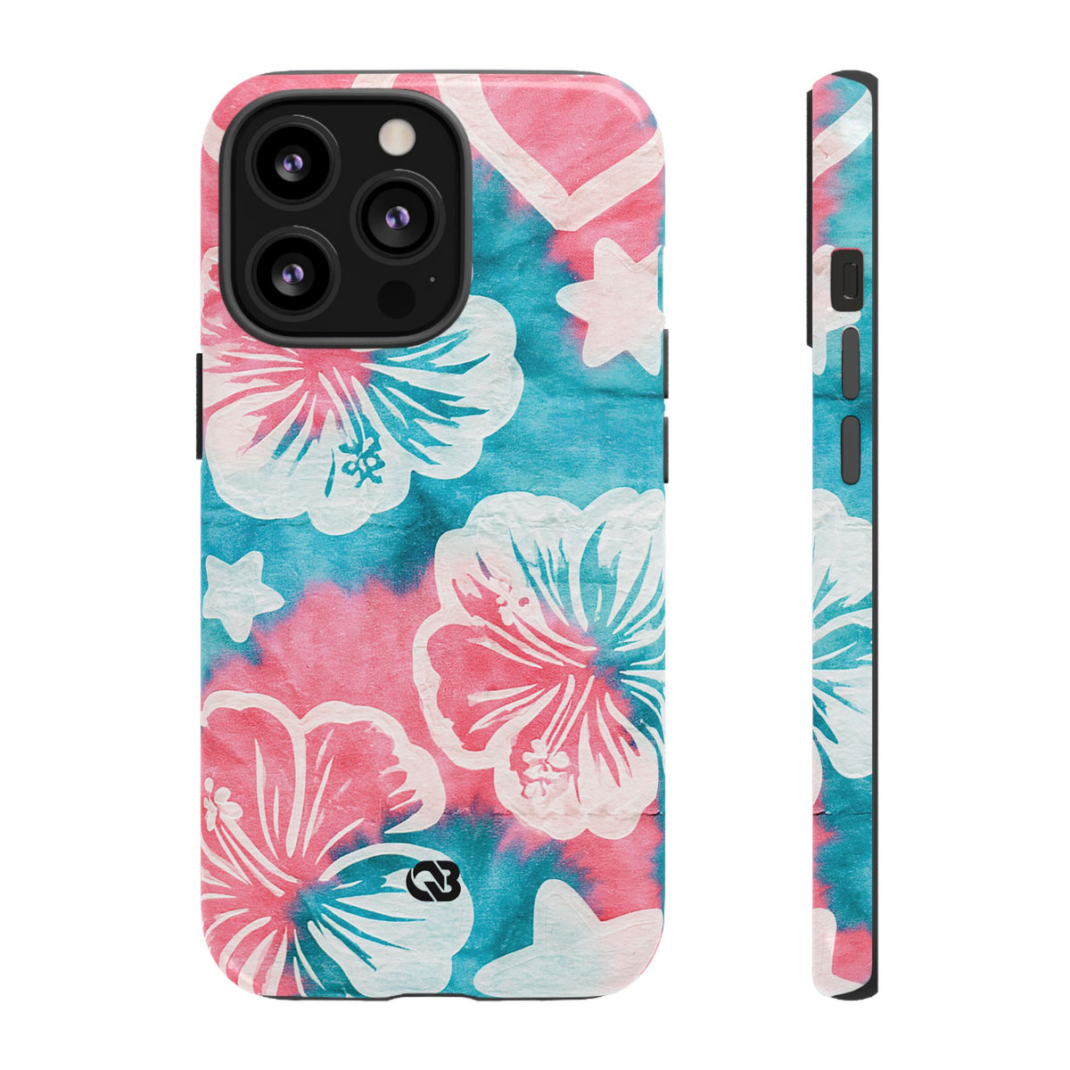 Tropical Hibiscus Bloom · Tough Phone Case for iPhone · Teal
