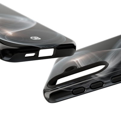 Luminous Vortex · Tough Phone Case for Samsung · Black