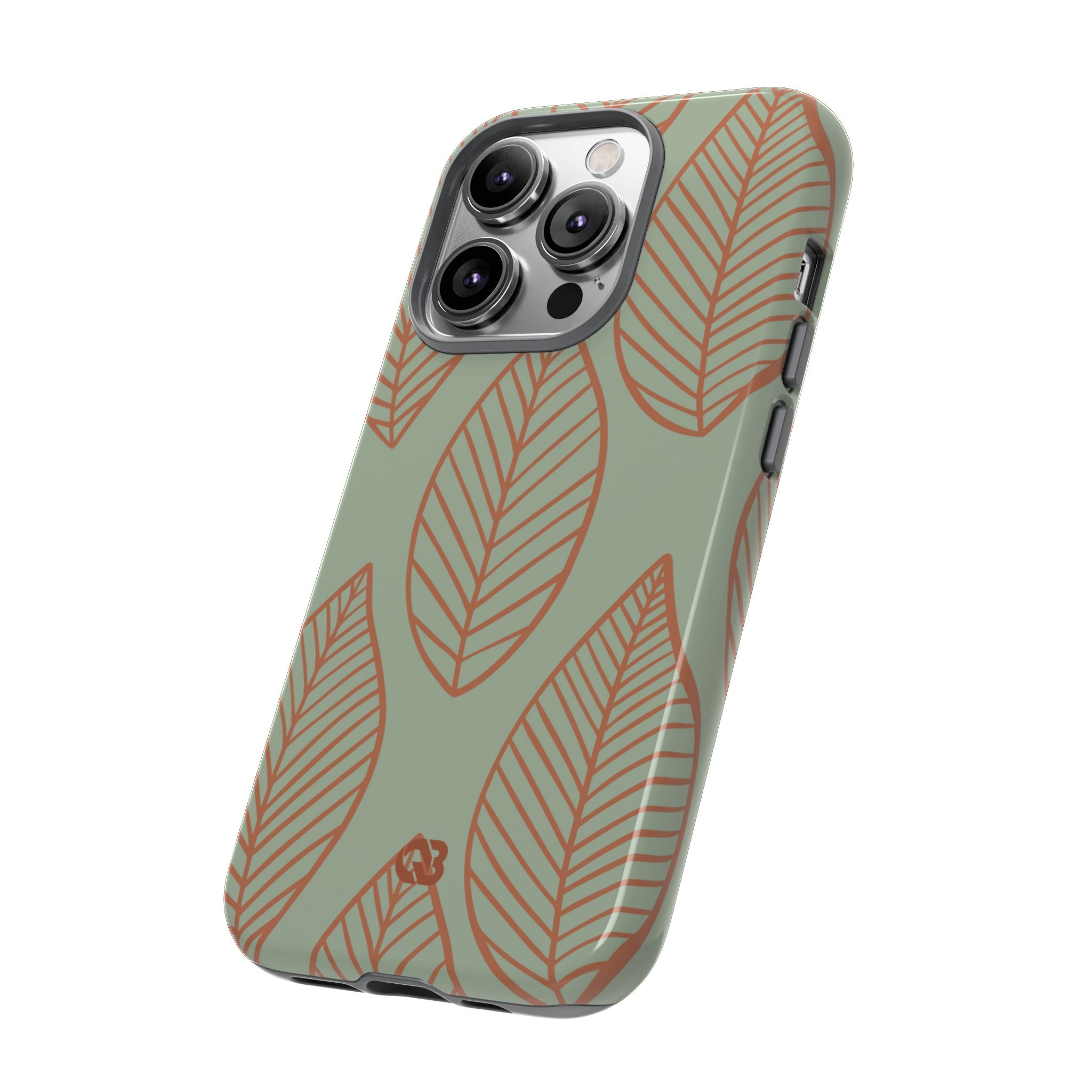 Sage Earth Leaves · Tough Phone Case for iPhone