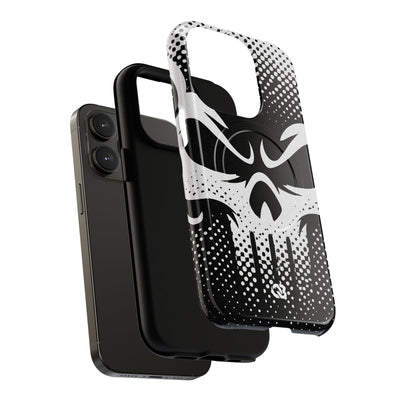 Phantom Halftone · Tough 2.0 Magnetic Phone Case for iPhone · Black