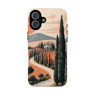 Orange Tough 2.0 Magsafe Phone Case for iPhone - Terracotta Ridge Trail