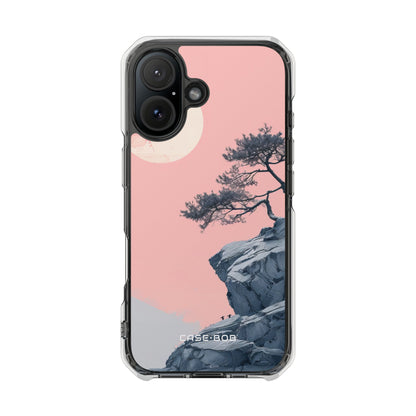Crimson Moon Tree iPhone 16 Case - Impact