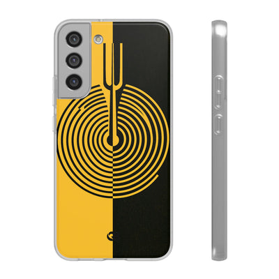 Yellow Lite Phone Case for Samsung - Voltage Sector Pulse