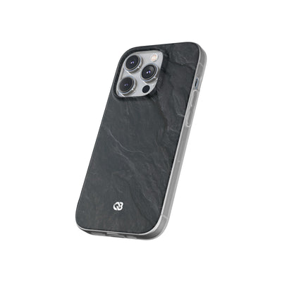Dark Slate Strata · Lite Phone Case for iPhone ·  Black
