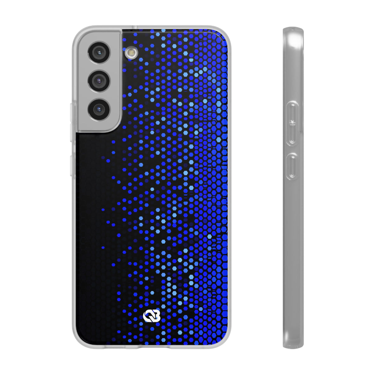 Cobalt Hex Dispersion · Lite Phone Case for Samsung · Blue