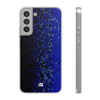 Cobalt Hex Dispersion · Lite Phone Case for Samsung · Blue