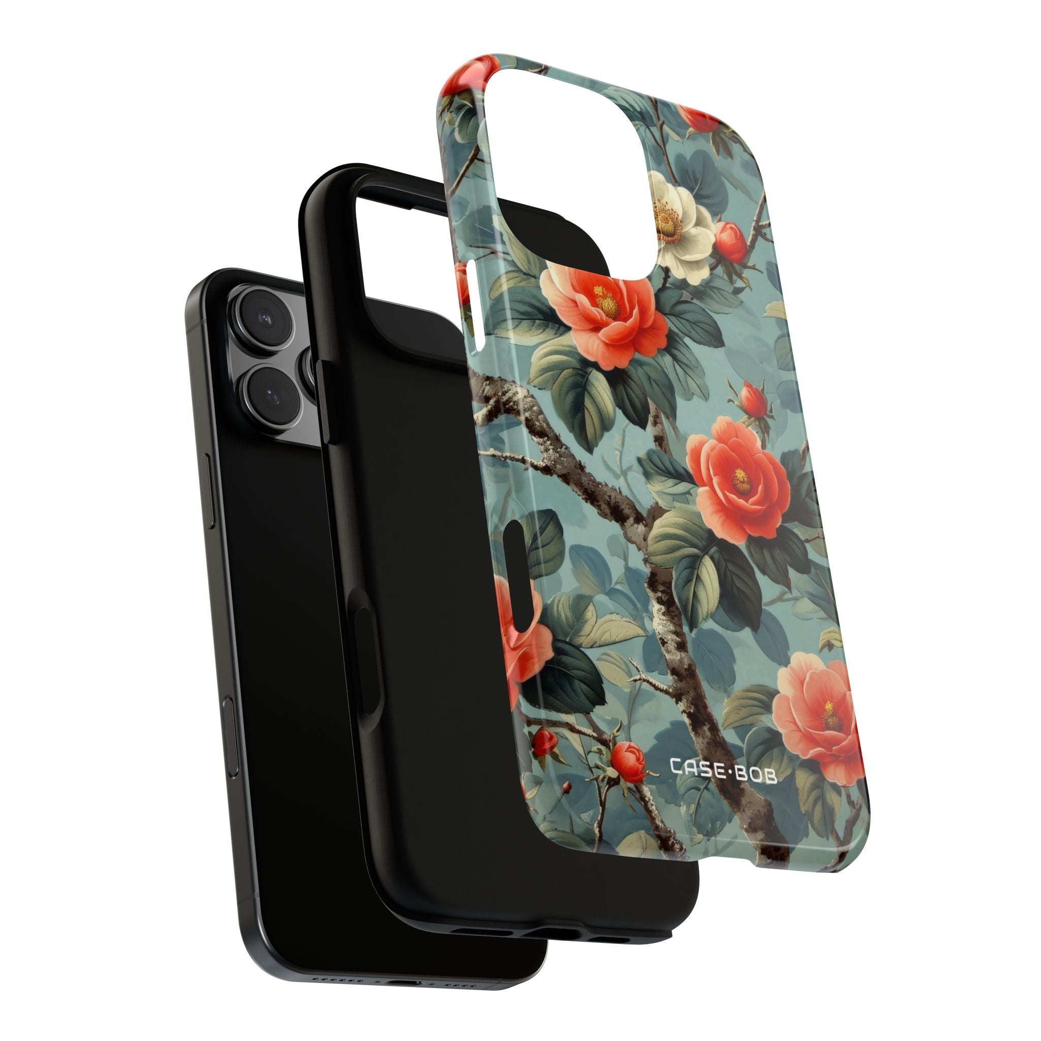 Coral Bloom iPhone 16 Pro Max Case - Tough