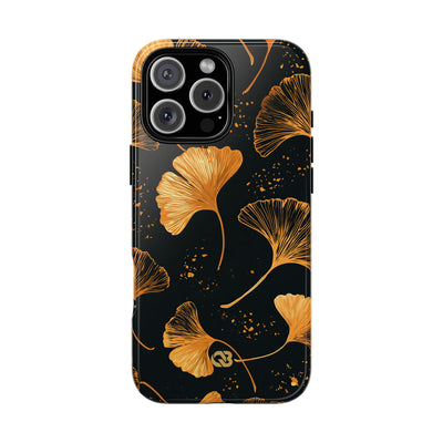 Gilded Ginkgo · Tough Phone Case for iPhone · Gold