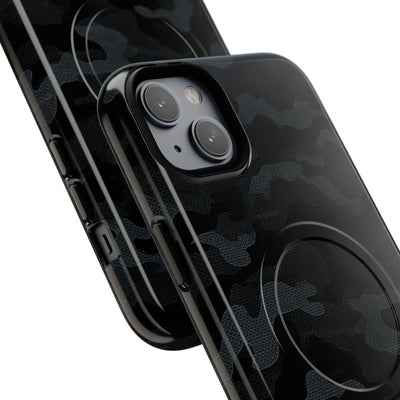 Blackout Urban Camo · Tough 2.0 Magnetic Phone Case for iPhone · Black