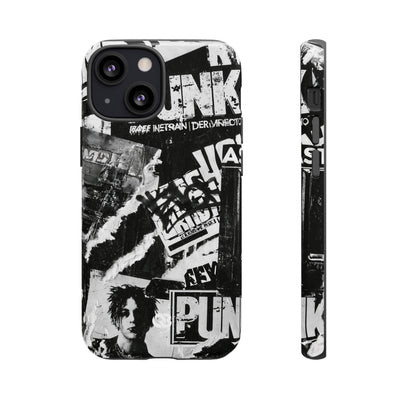 Underground Punk Collage · Tough Phone Case for iPhone · Black