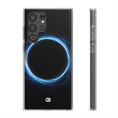 Luminous Corona · Lite Phone Case for Samsung · Blue