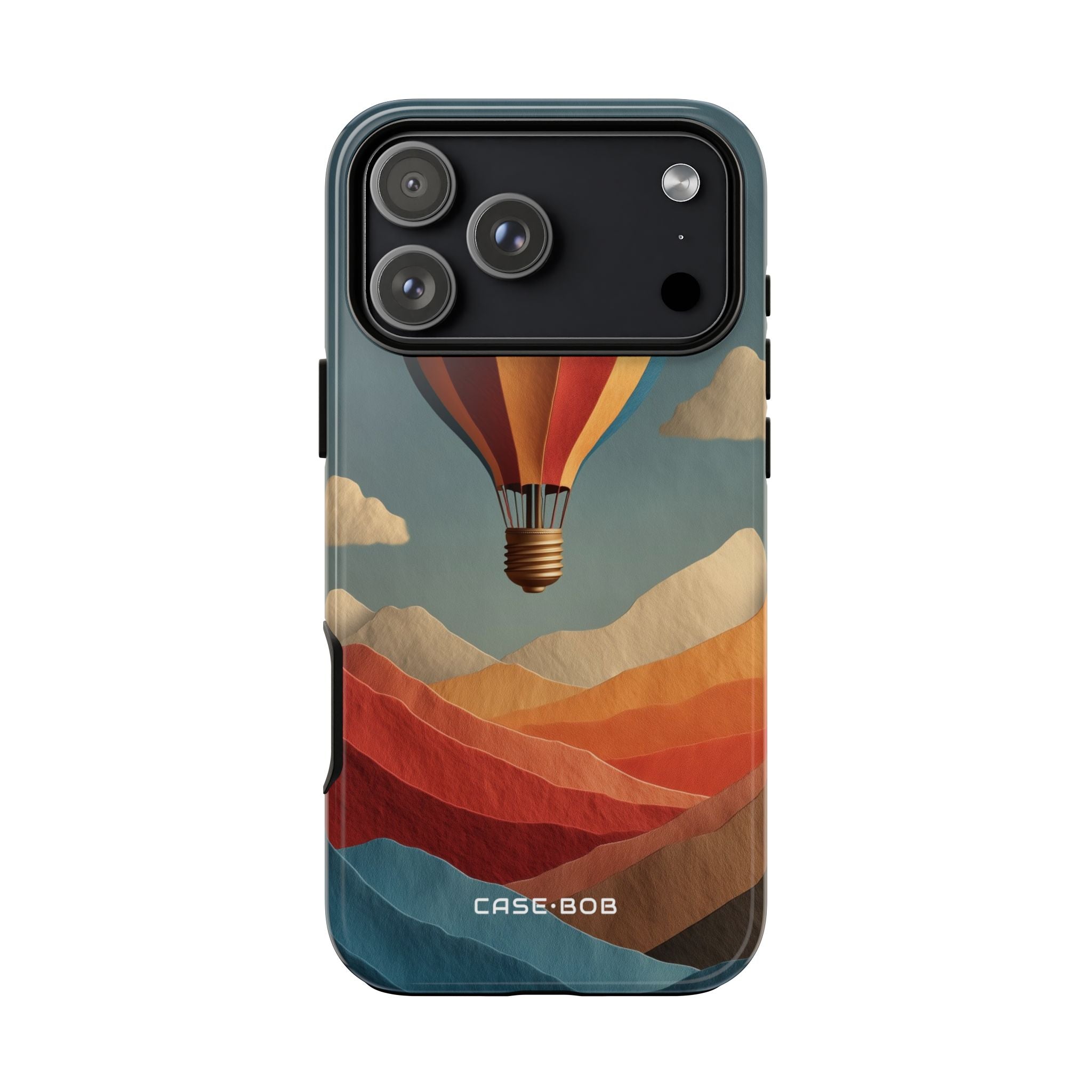 Lightbulb Balloon iPhone 17 Pro Max Case - Tough - CASE•BOB