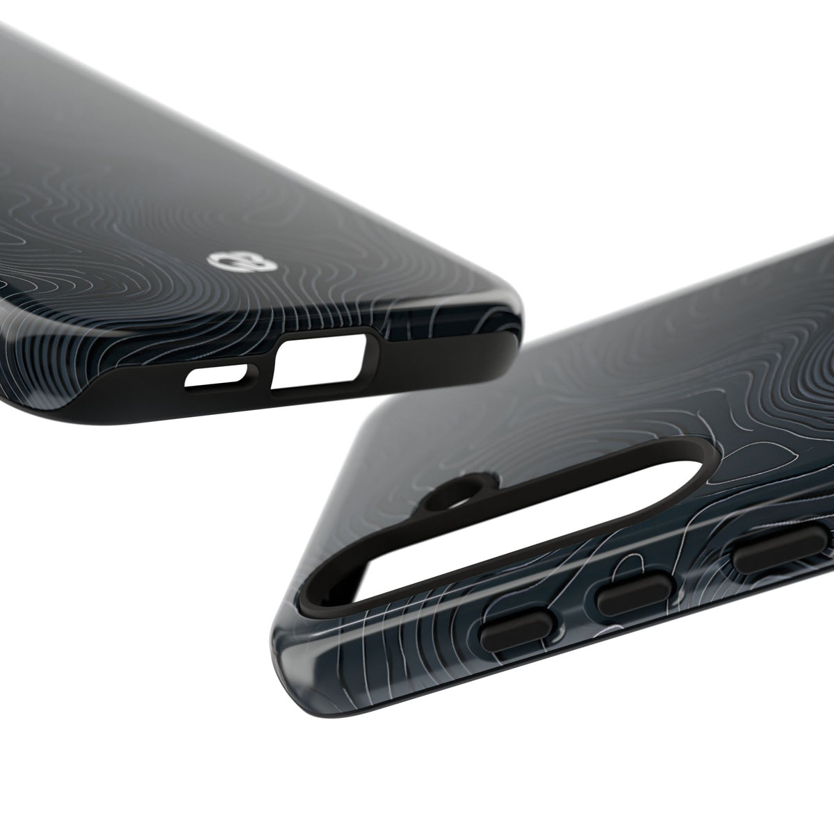 Obsidian Elevation · Tough Phone Case for Samsung · Black