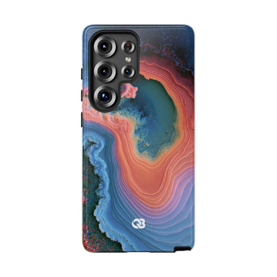 Luminous Resonance · Tough Phone Case for Samsung · Blue