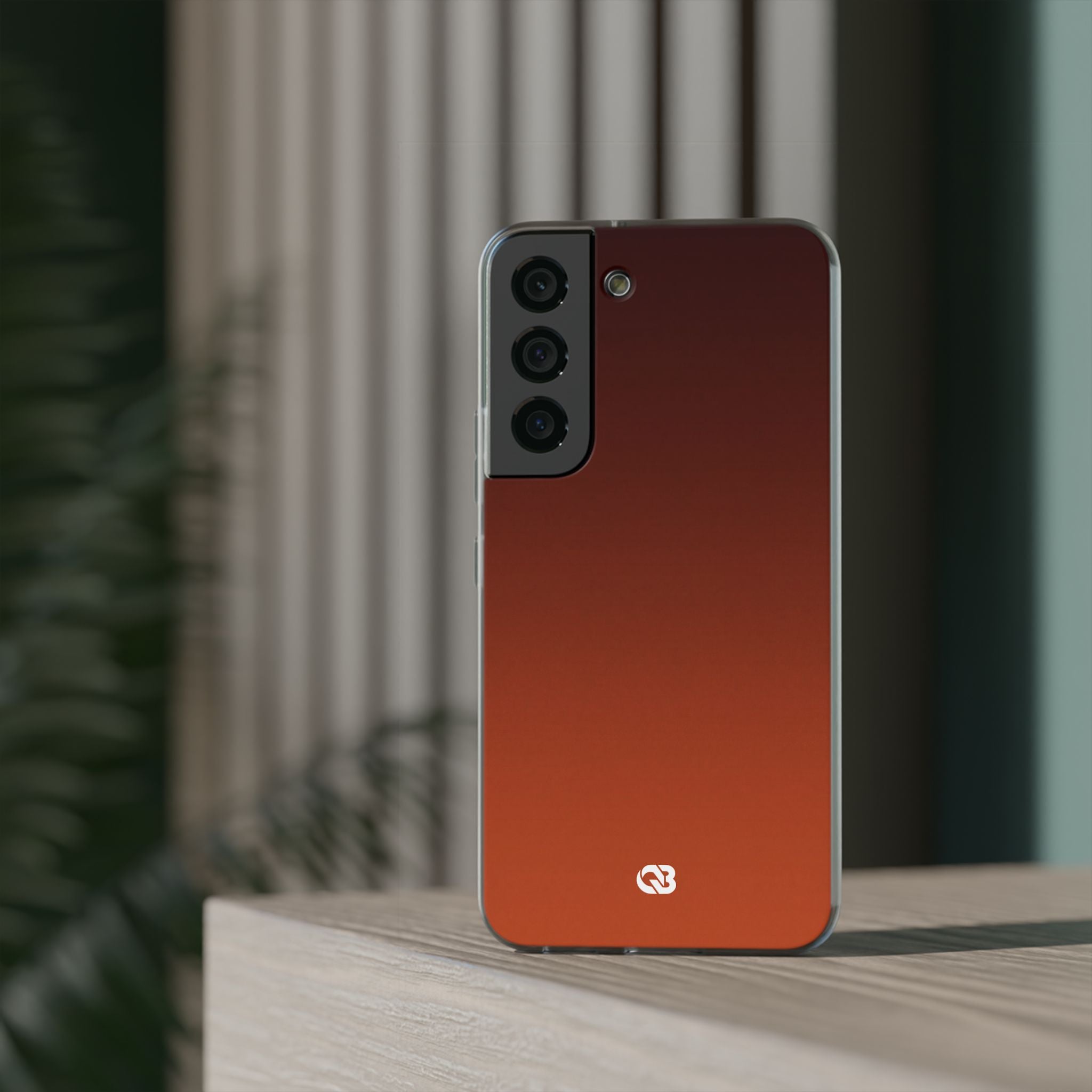Orange Lite Phone Case for Samsung - Obsidian Ember Fade