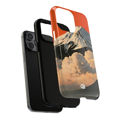 Sacred Peak Fuji · Tough 2.0 Magnetic Phone Case for iPhone · Orange