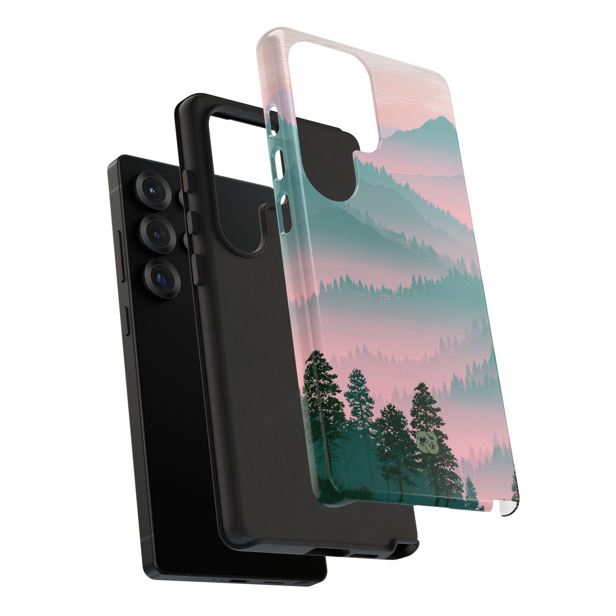 Teal Tough Phone Case for Samsung - Alpine Mist Teal