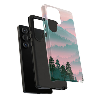 Teal Tough Phone Case for Samsung - Alpine Mist Teal