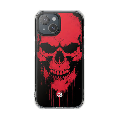 Crimson Street Skull · Impact Phone Case for iPhone · Magsafe