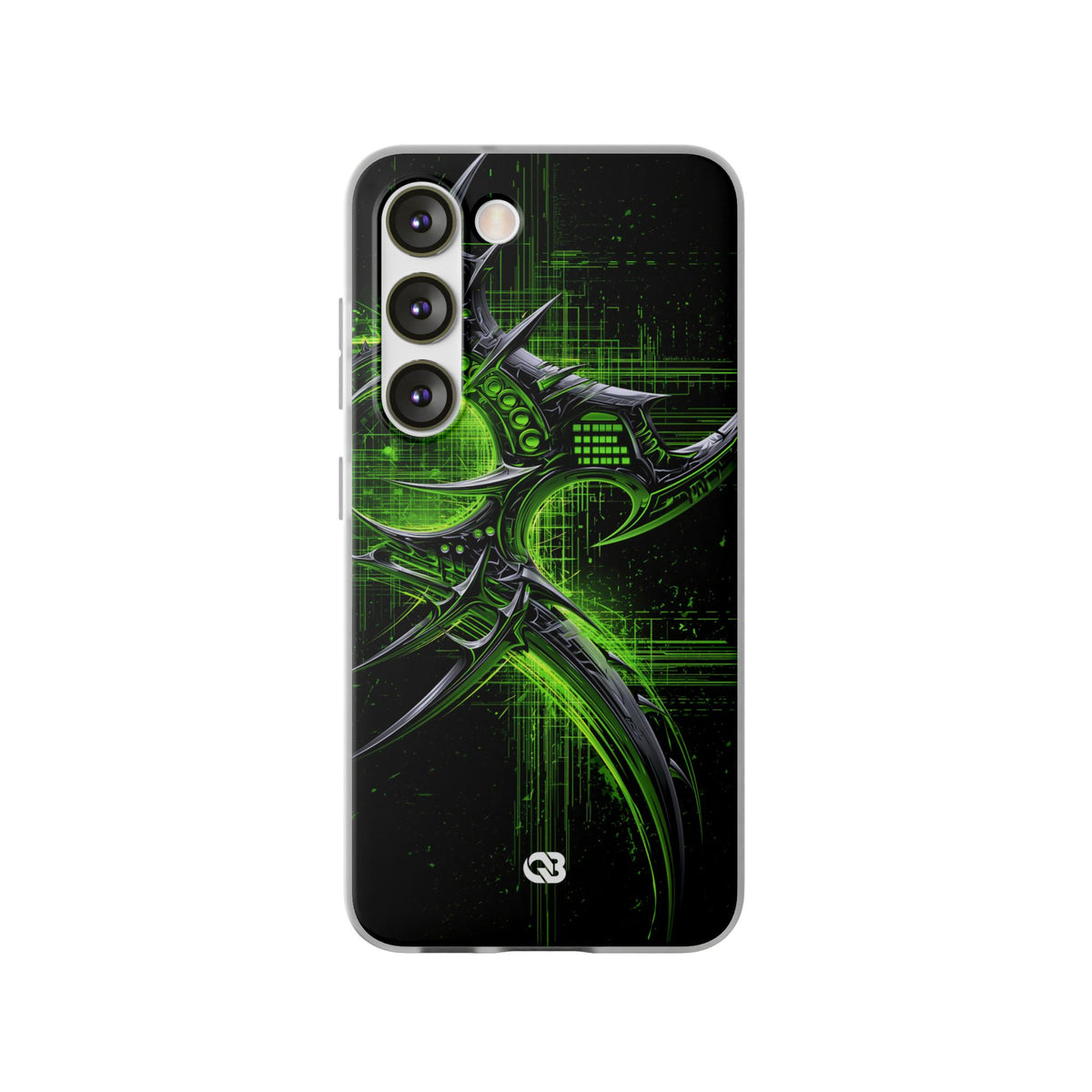 Cyber Sigil Grid · Lite Phone Case for Samsung · Green