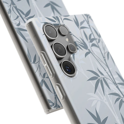 Blue Lite Phone Case for Samsung - Slate Bamboo Shadow